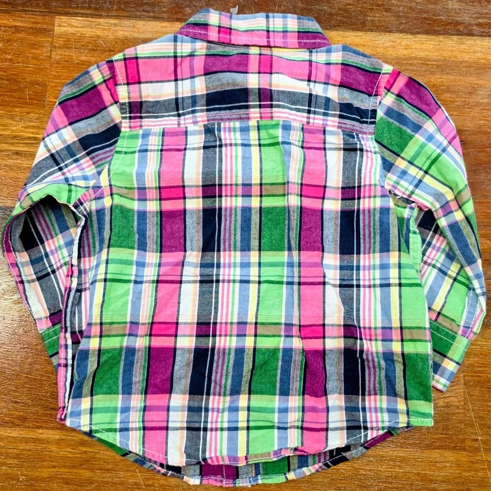 Gymboree vibrant plaid
